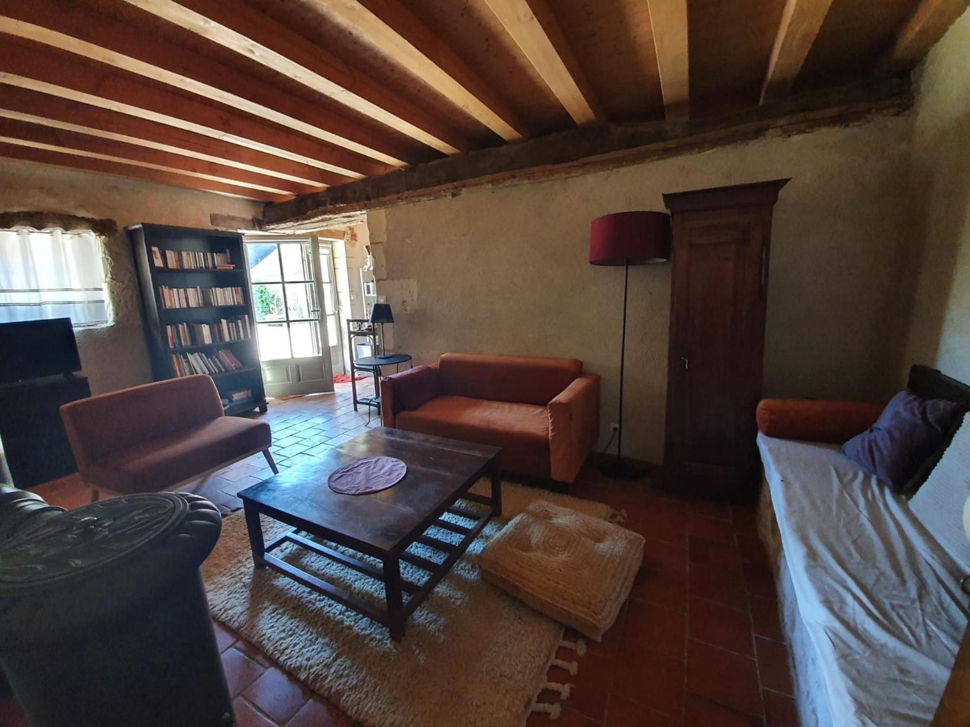 Maison De Charme Saint-Saturnin-sur-Loire Esterno foto