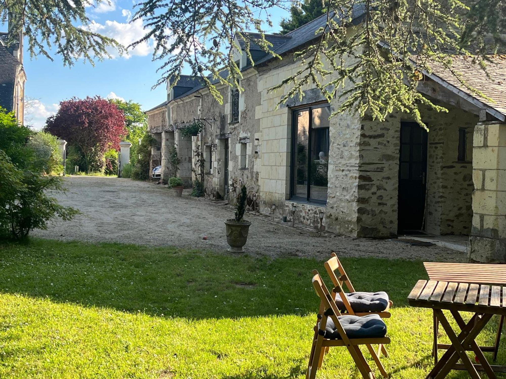 Maison De Charme Saint-Saturnin-sur-Loire Esterno foto